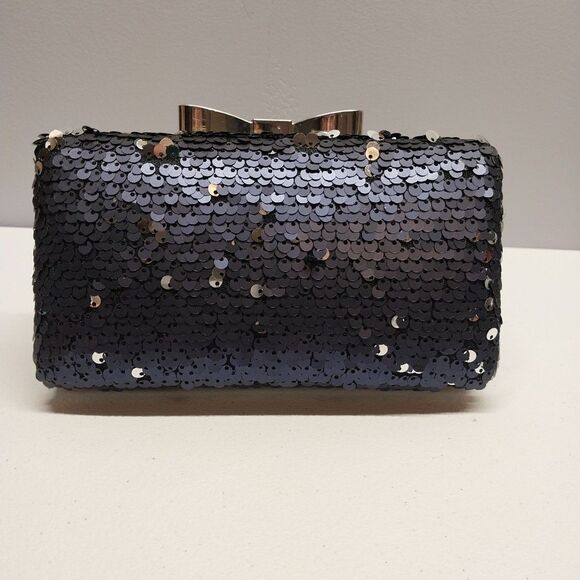 Vintage Clutch Evening Bag Sequin Handbag Special Occasion Prom Wedding Party - Picture 2 of 11